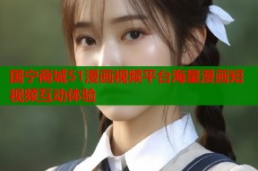 国宁商城51漫画视频平台海量漫画短视频互动体验