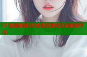 51漫画新版3D全景沉浸式互动阅读平台