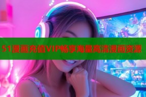 51漫画充值VIP畅享海量高清漫画资源